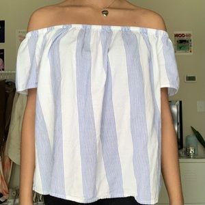 off the shoulder top